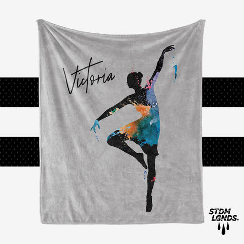 Ballet Colorful Silhouette
