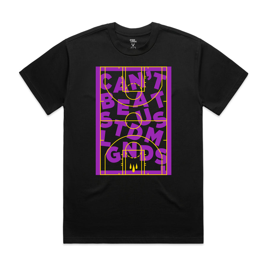 LA LAKERS COURT COLORS