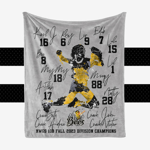 Signature Bees Catcher Las Vegas - Personalization Blanket