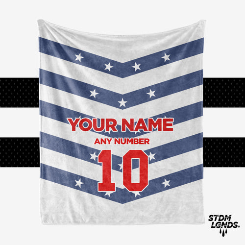 USA PERSONALIZED EMPIRE STRYKERS BLANKET